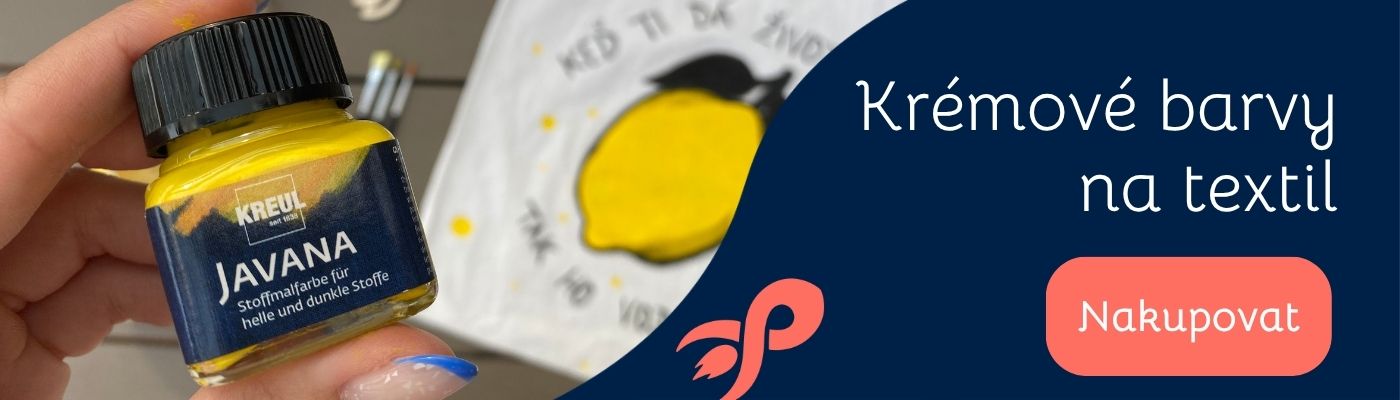 CZ farby na textil kreul