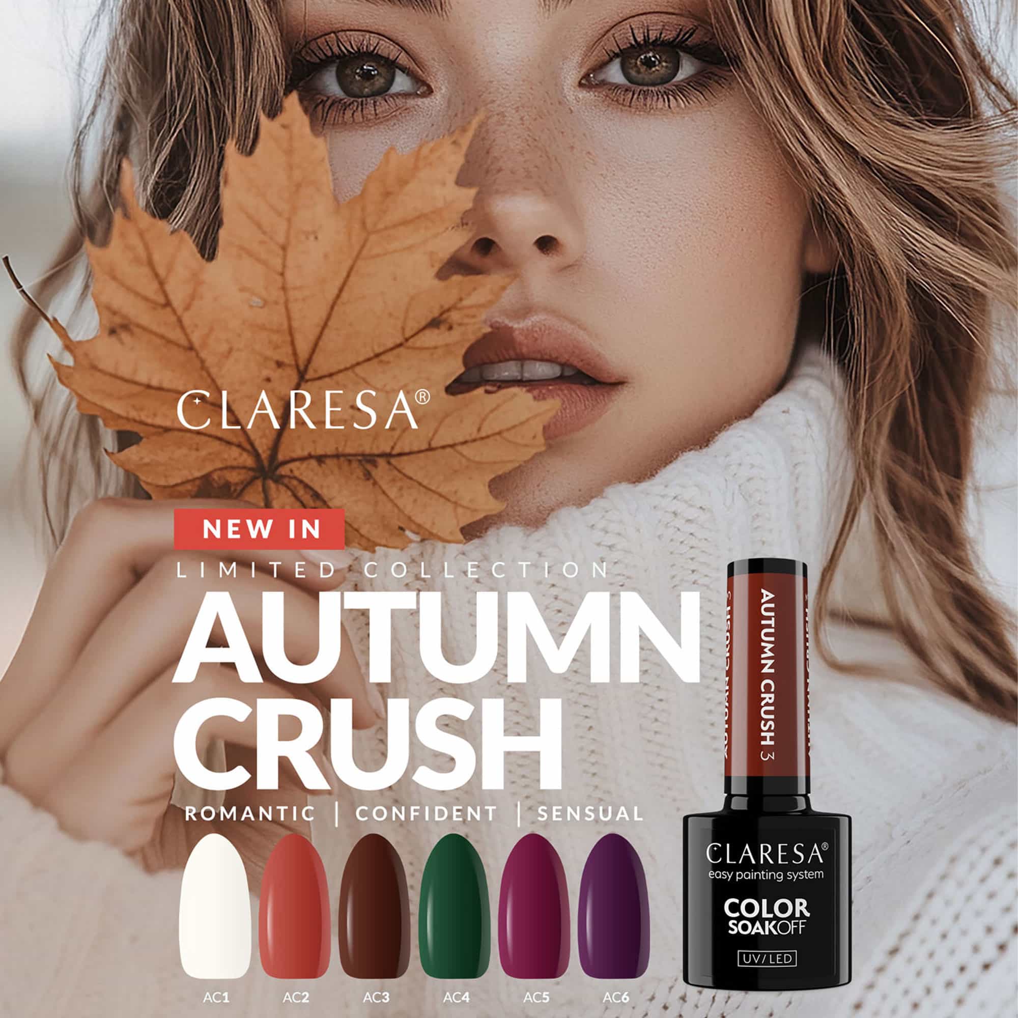 Claresa Autumn Crush kolekce