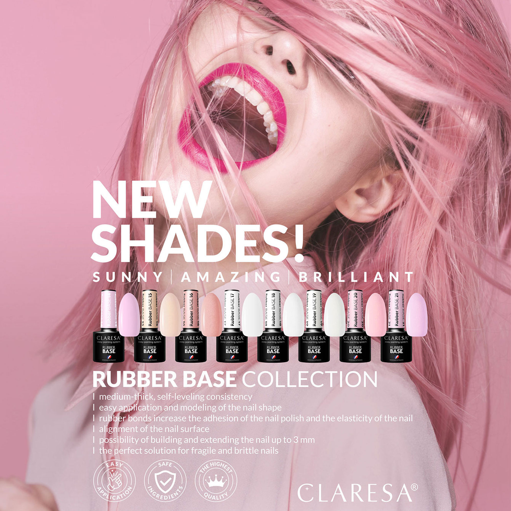 Claresa kaučuková báze