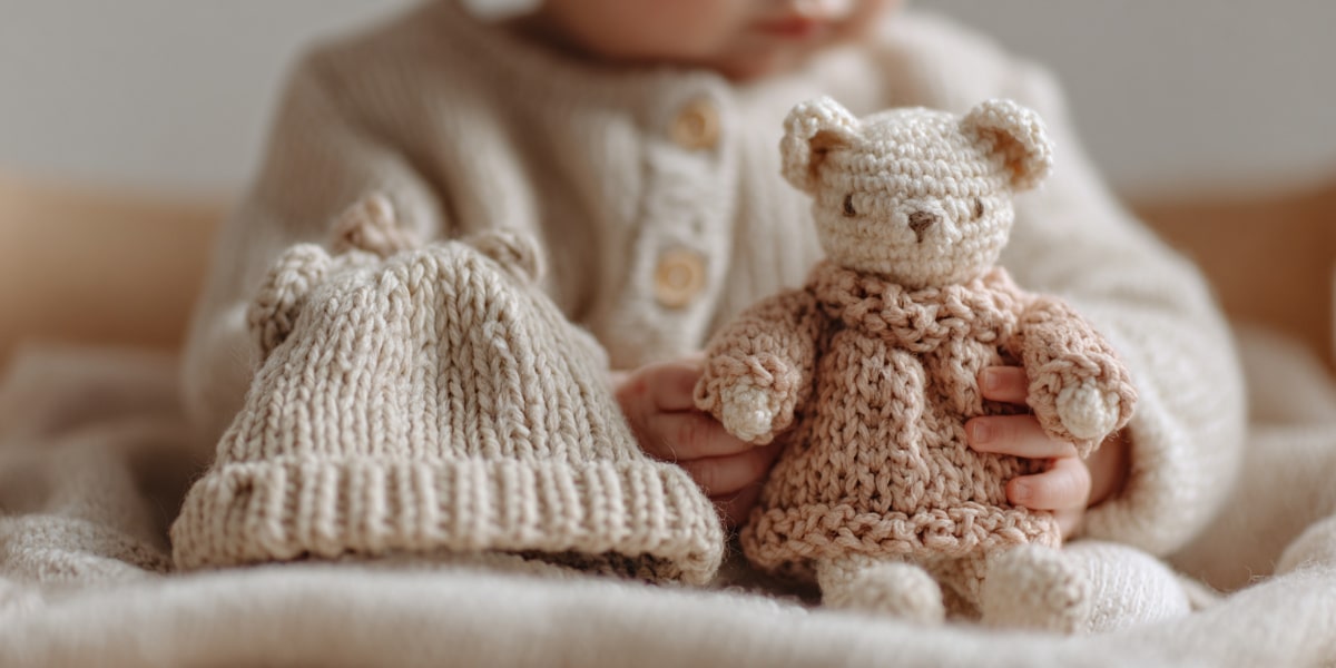 Pletení a háčkování pro miminka z jemných přízí
