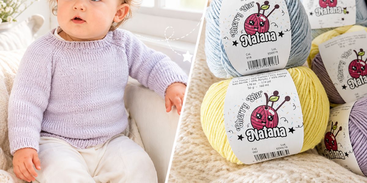 Raglánový svetřík pro miminko
