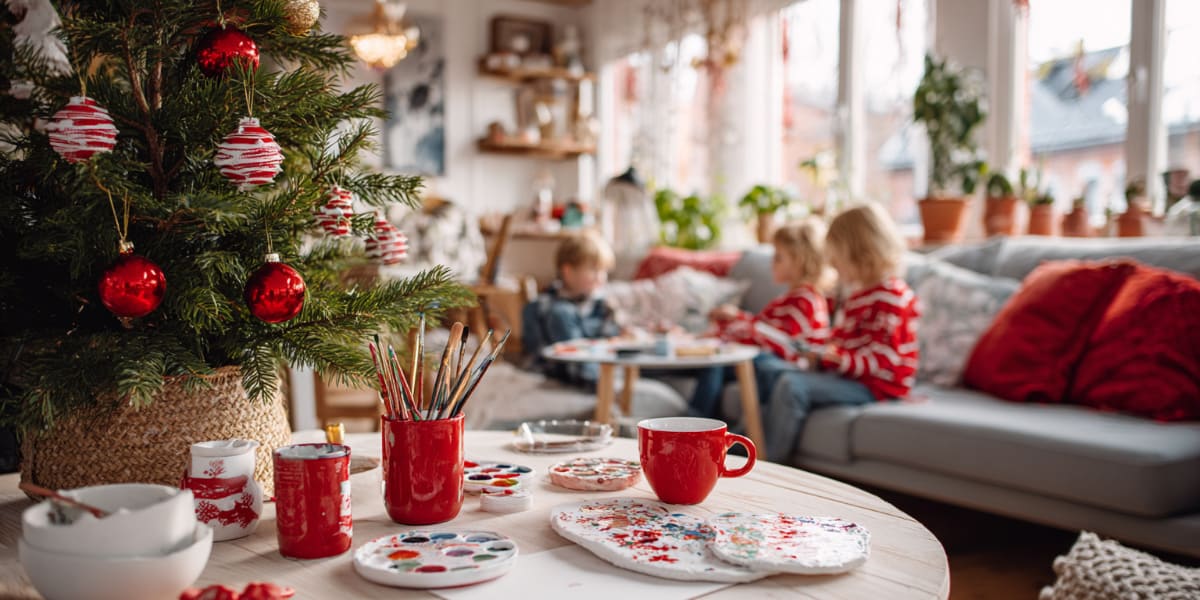 Vánoční tvoření s dětmi