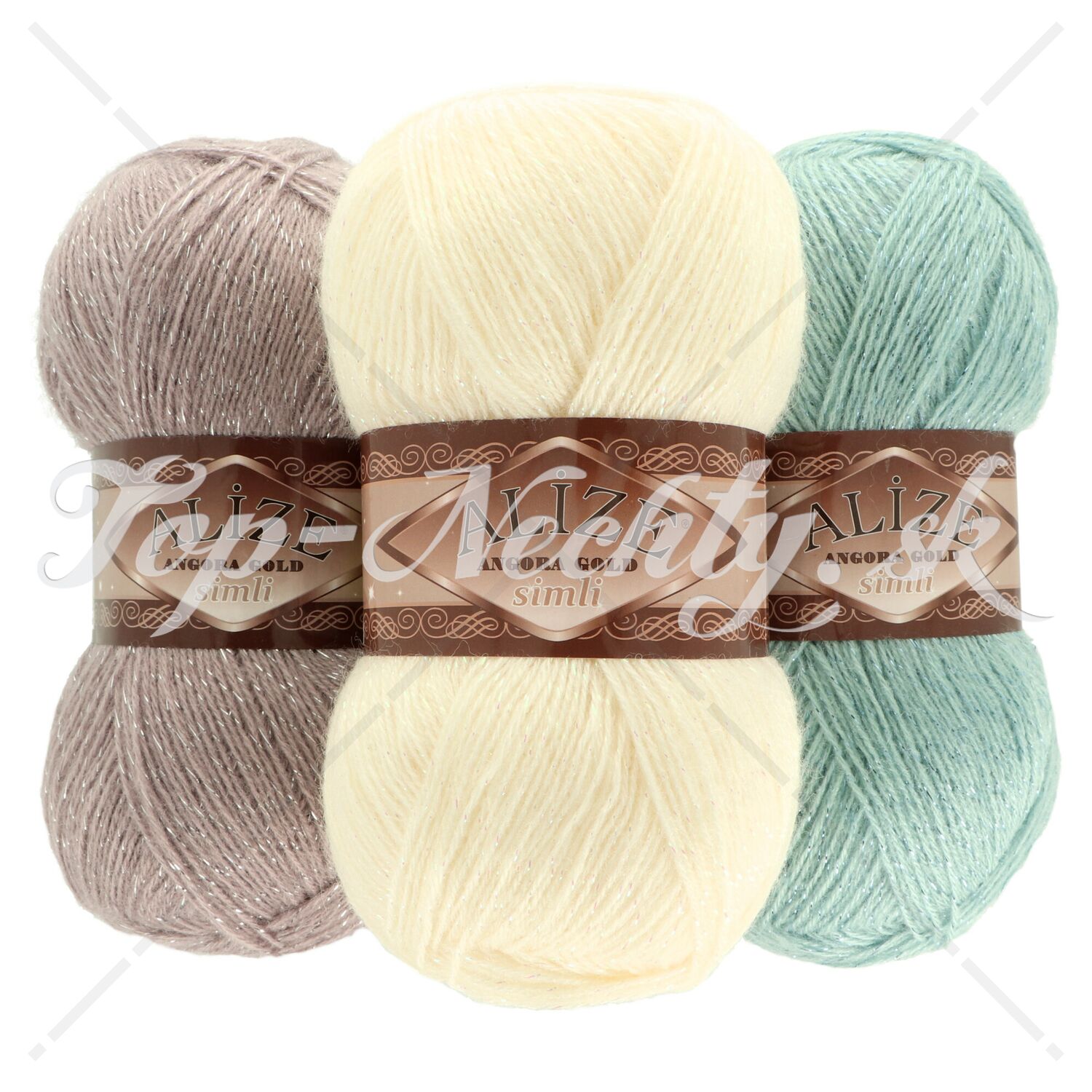 Alize Angora Gold Simli 100g 500m | Noezon.cz