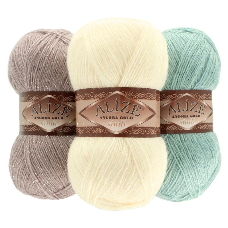 Alize Angora Gold Simli 100g 500m | Noezon.cz