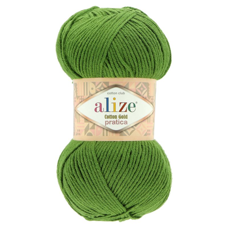 Alize Cotton Gold Pratica 35 zelená