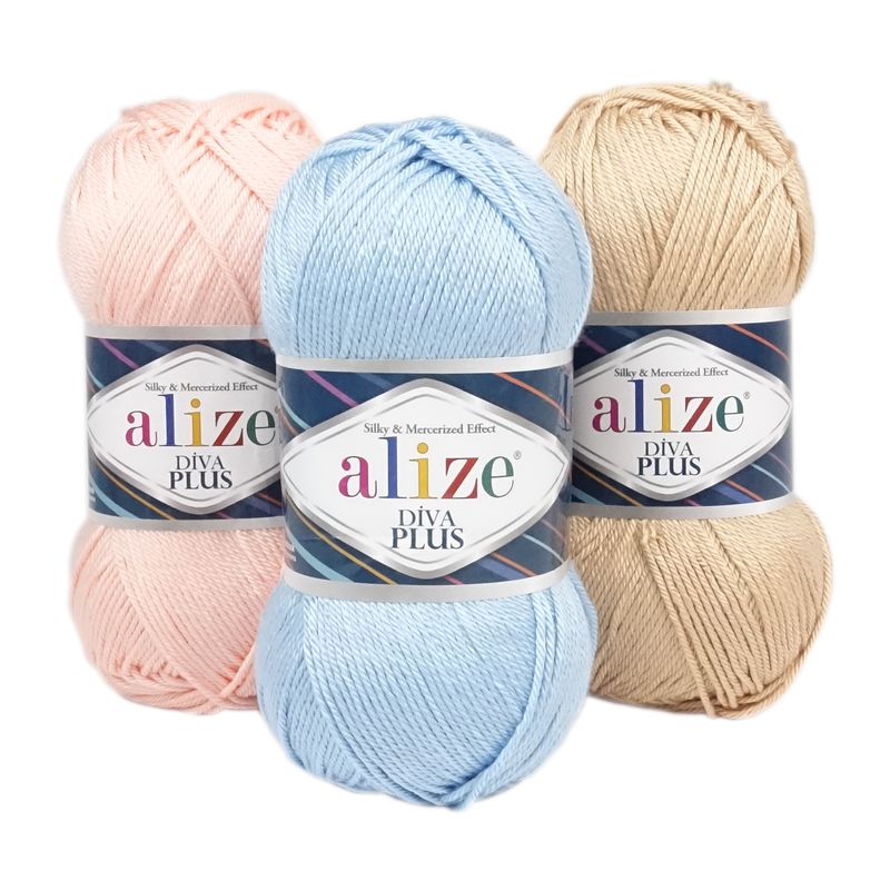 Alize Diva Plus 100g 220m | Noezon.cz