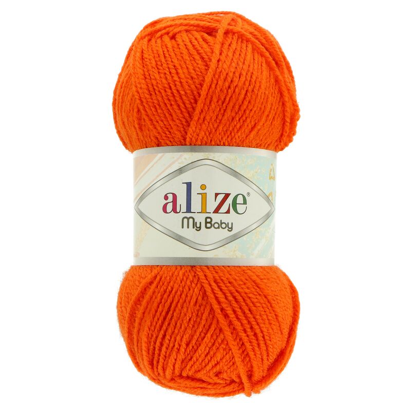 Alize My Baby 37 dýňově oranžová