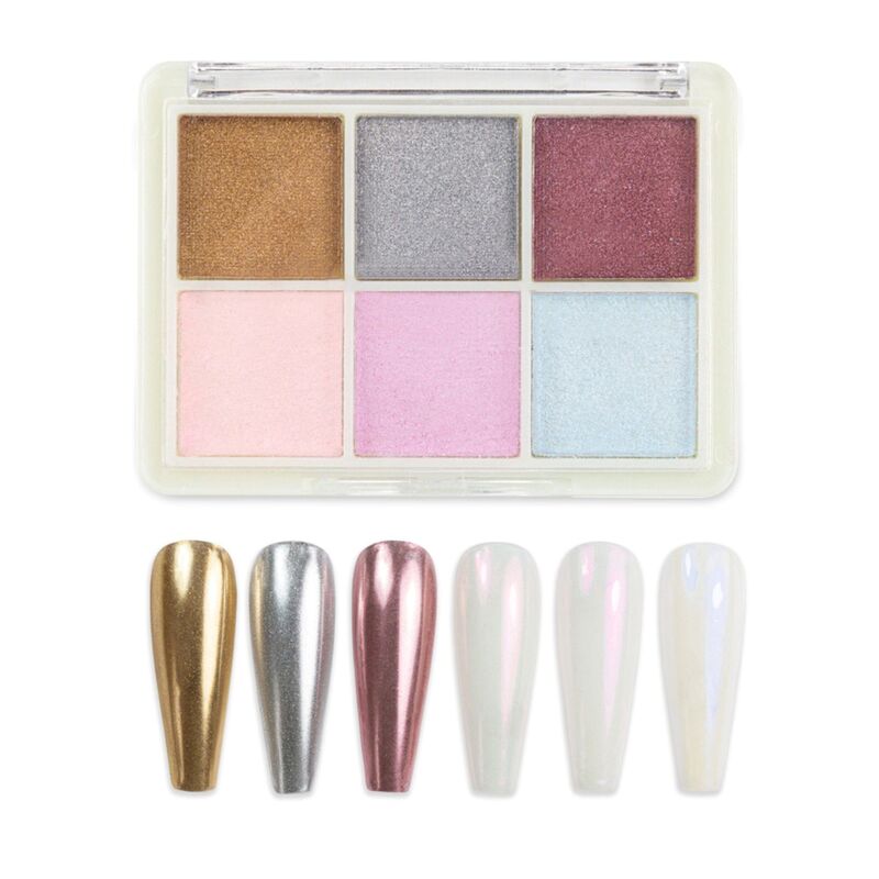 Aurora prášek na nehty paletka Molly Nails č. 1