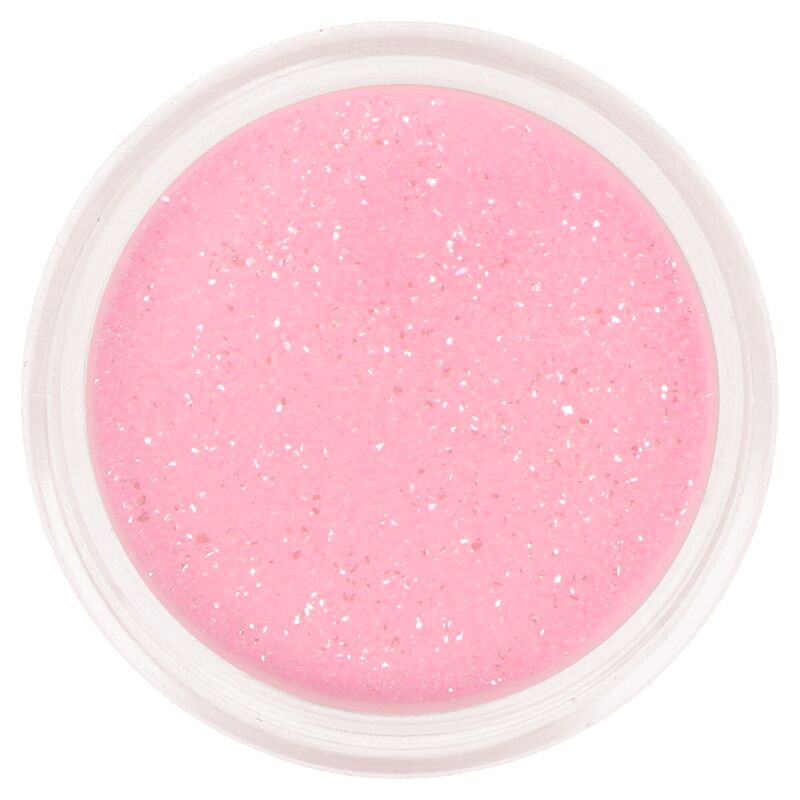 Baby růžový akryl Arkone s průsvitnými glitry 3ml