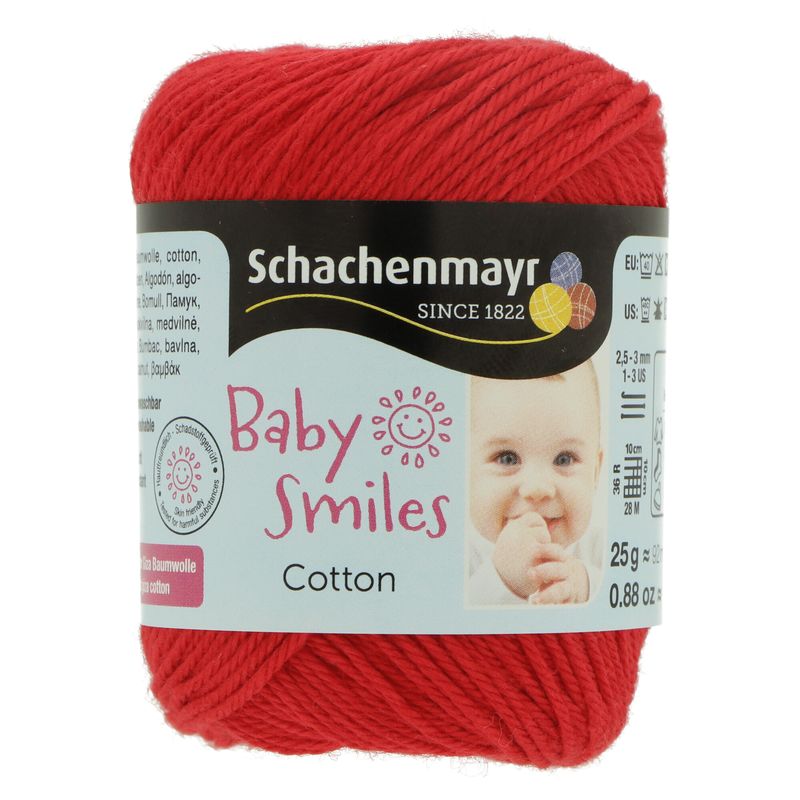 Baby Smiles Cotton 01030 červená