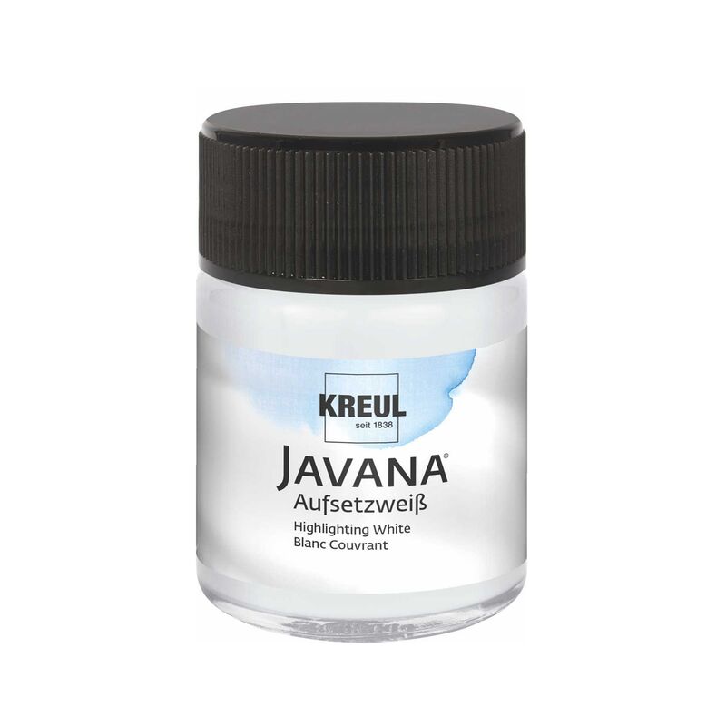 Javana bílá zvýrazňující barva na textil 50 ml