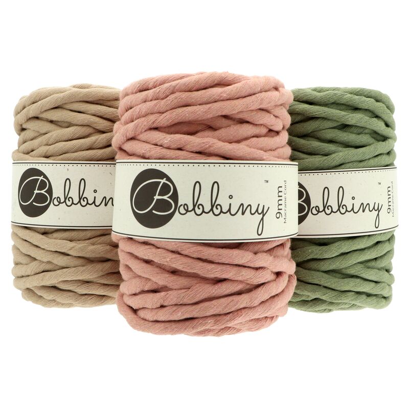 Bobbiny Macrame Cord 9mm 630g 30m Noezon.cz