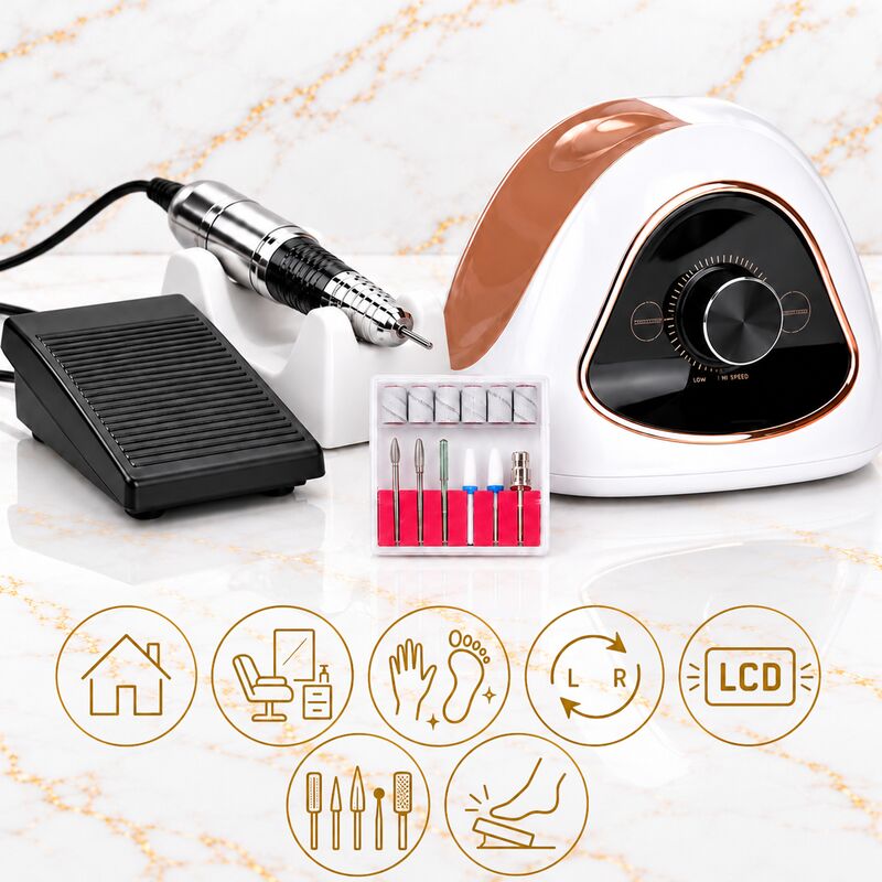 Bruska na nehty Molly Nails M15 – 68 W, 45 000 ot./min.