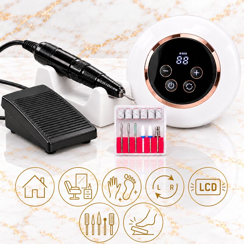 Bruska na nehty Molly Nails M23 – 68 W, 50 000 ot./min.