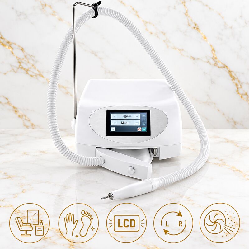 Bruska na nehty Promed 4040 s odsáváním – 40 W, 40 000 ot./min.