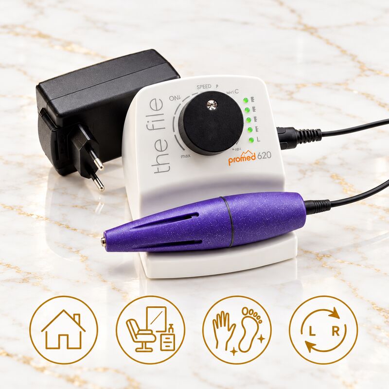 Bruska na nehty Promed 620 – 21 W, 20 000 ot./min.
