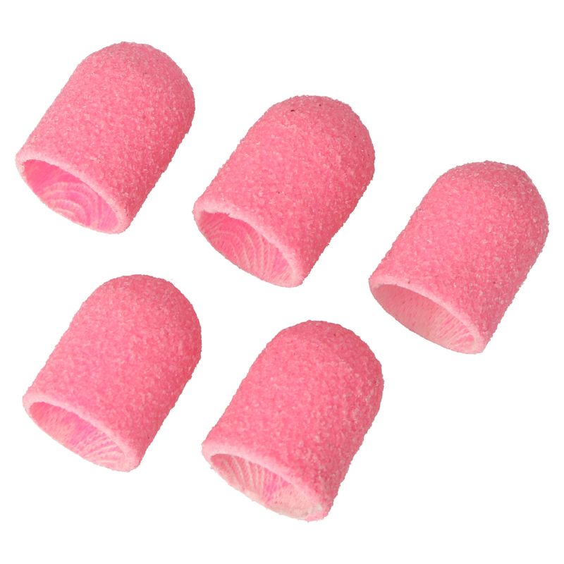 Brusné čepičky pro pedikúru Sapers 10mm 80 5 ks