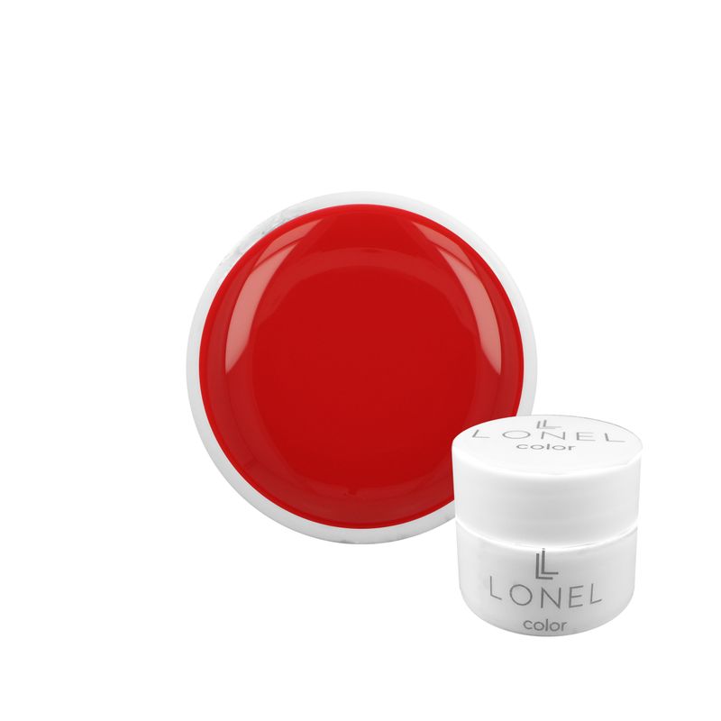 Červený růžový UV gel LONEL 056 5ml