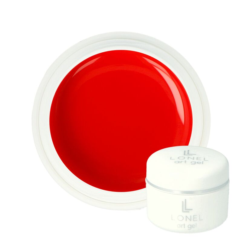 Červený paint gel LONEL 5ml