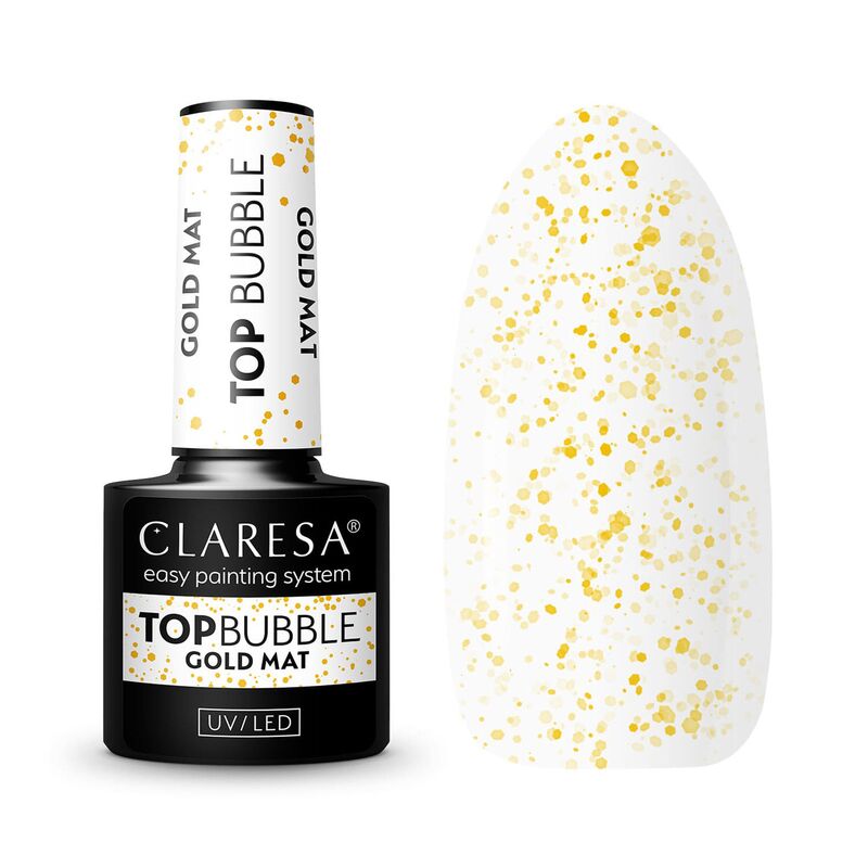 Claresa Top Bubble Gold Mat No wipe 5g
