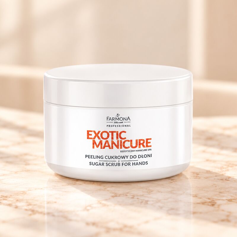Cukrový peeling na ruce Farmona Exotic Manicure 300 g