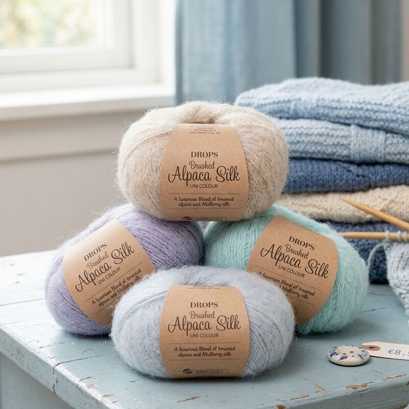 Drops Brushed Alpaca Silk 25g 140m