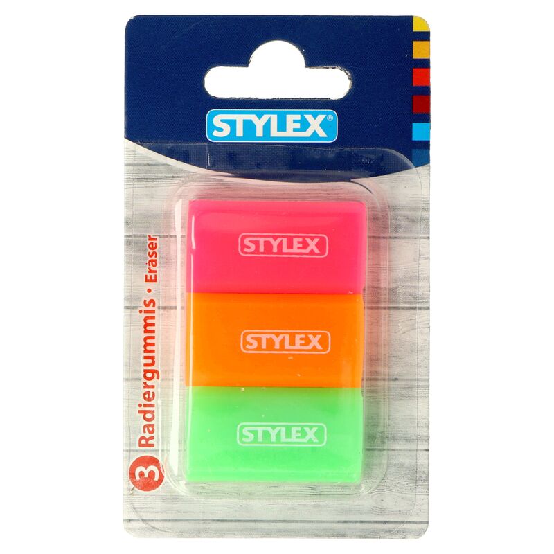 Stylex neonové gumy 3ks
