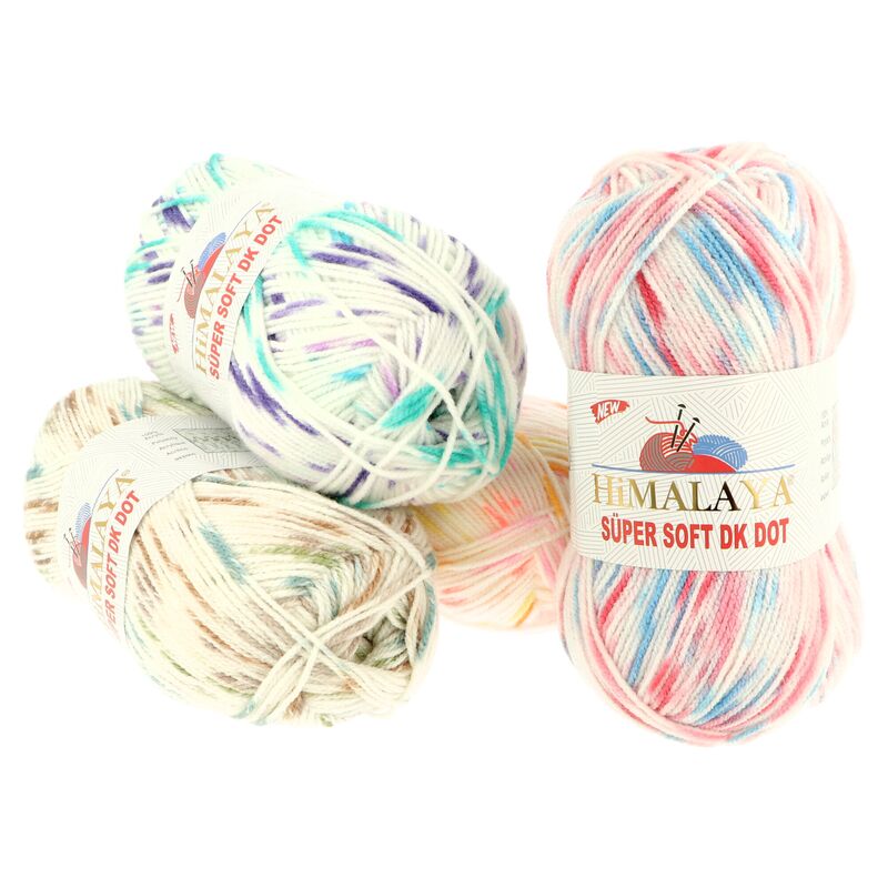 Himalaya Super Soft DK Dot 100 g, 298 m