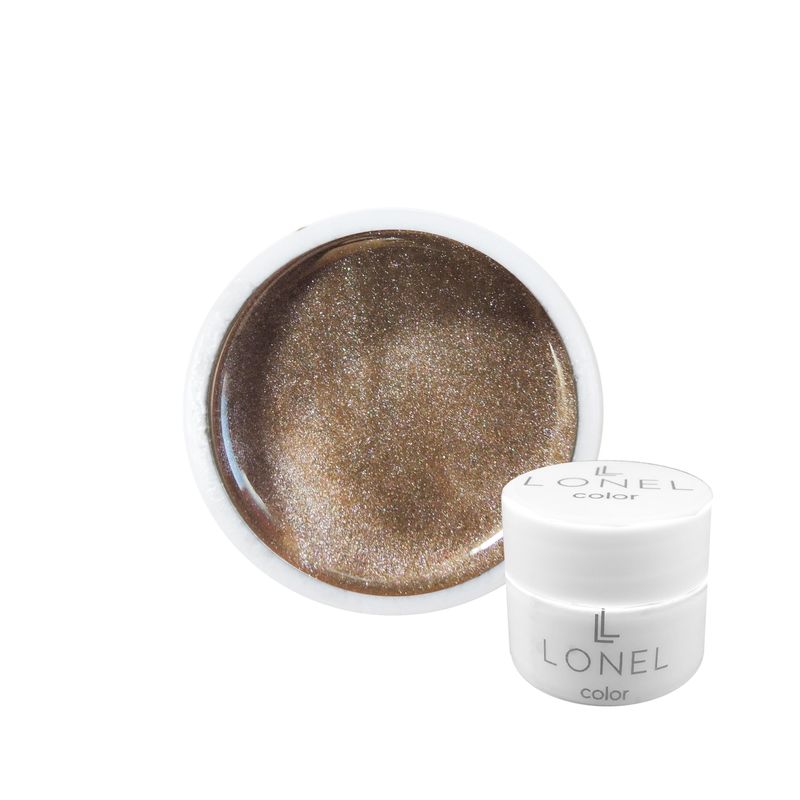 Hnědý perleťový UV gel LONEL 040 5ml