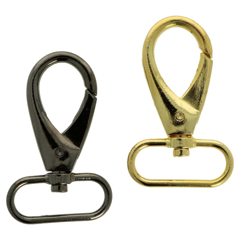 Ideal kovové karabinky 30 mm různých barev