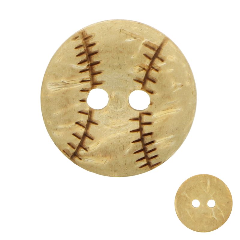 Ideal malý kulatý knoflík baseball lopta 15 mm 10 kusů