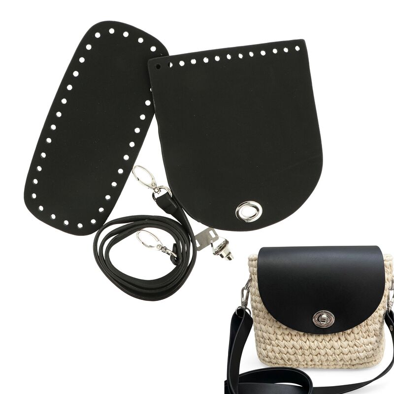Ideal černá sada crossbody kabelka malá