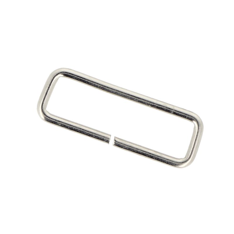 Ideal stříbrný díl pro kabelky 30 x 8 mm