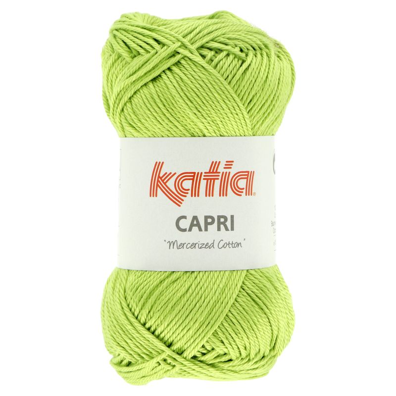 Katia Capri 82118 Sunshine Wolle – 100% Baumwolle, 50g/125m, Nadelstärke 2,5-3 Mm