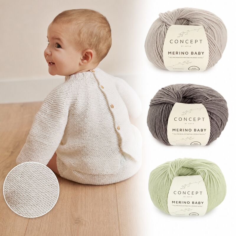 Katia Concept Katia Merino Baby 50g 165m