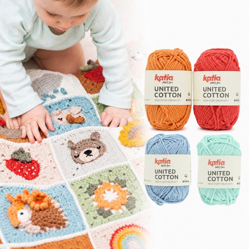 Katia United Cotton Mini ball 25g 43m