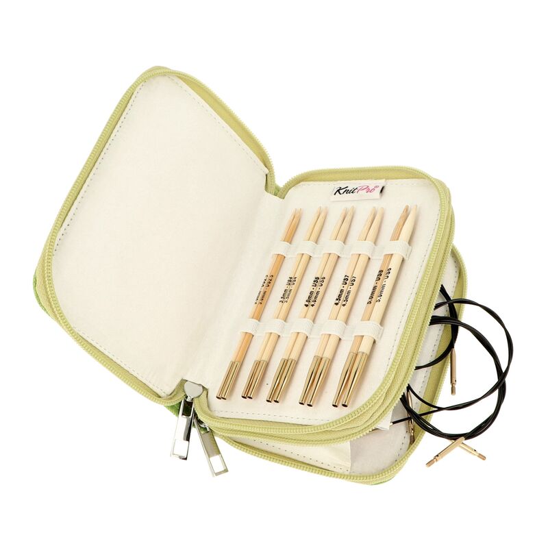 KnitPro Bamboo Starter Set vyměnitelné jehlice  13cm