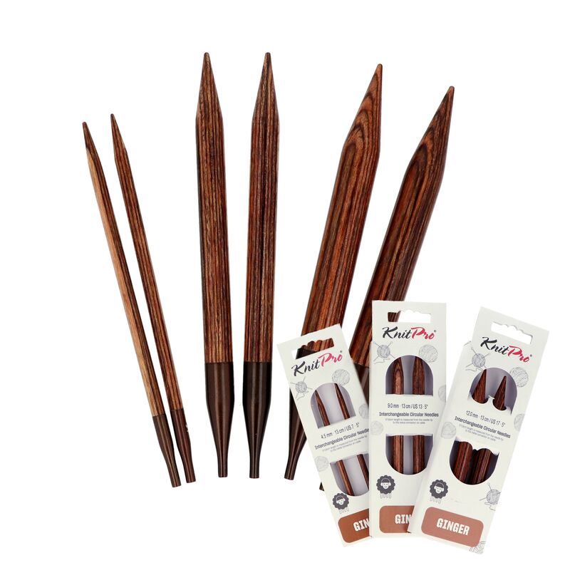 Vyměnitelné jehlice KnitPro Ginger 13cm