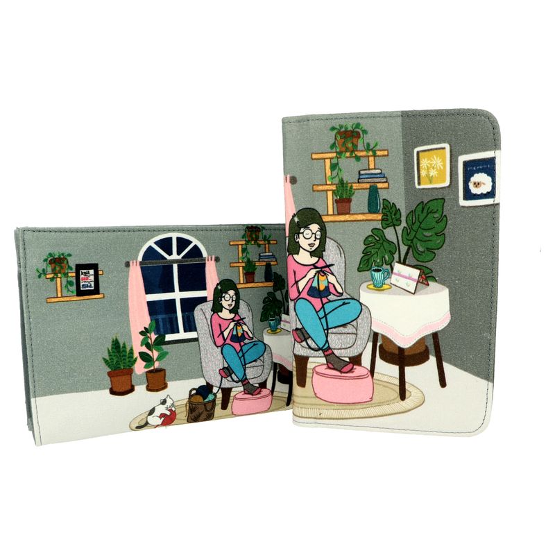 KNITPRO PASSION PATROONHOUDER 30,5X26CM - 1ST Breipatroonhouder Haakpatroonhouder 8785264691677