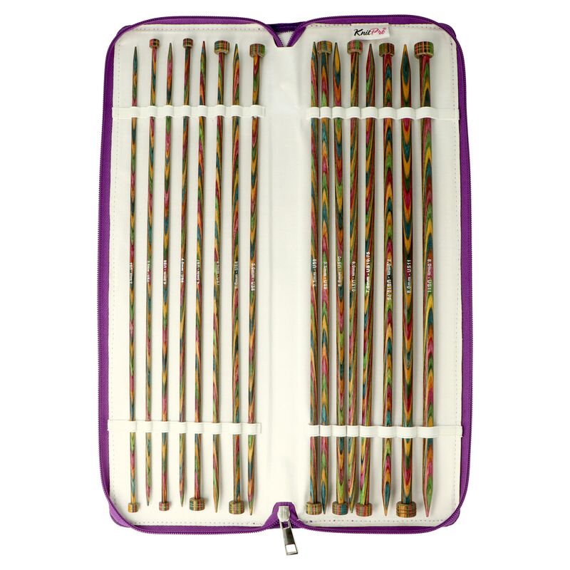 KnitPro Symfonie Set rovné jehlice 35 cm