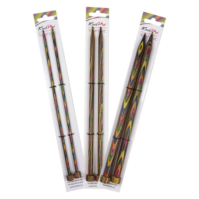 Dřevěné jehlice KnitPro Symfonie 25 cm
