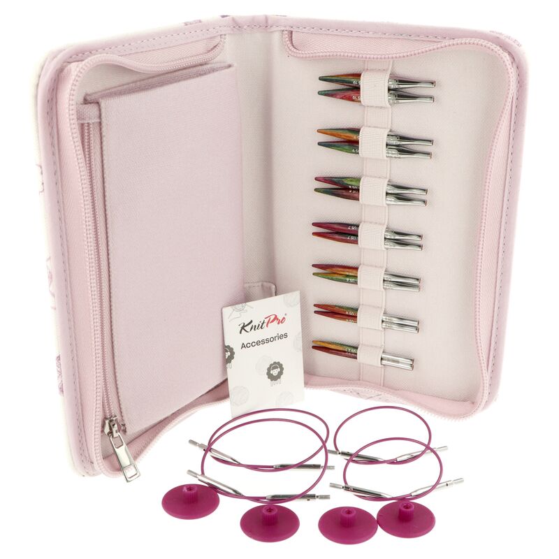 KnitPro Symfonie2 Mini sada vyměnitelných jehlic 5 cm