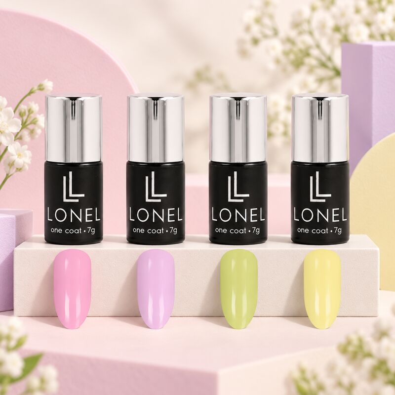 LONEL gel lak One Coat 7g - Spring Pastel
