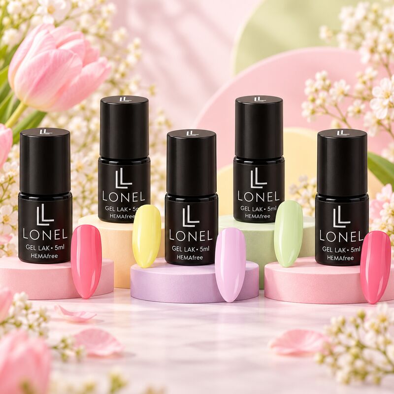 LONEL HEMA free gel lak 5ml - Colorful Spring