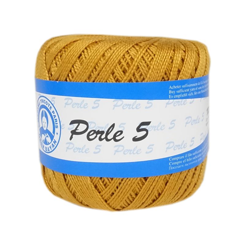 Madame Tricote Paris Perle 6340 hořčice