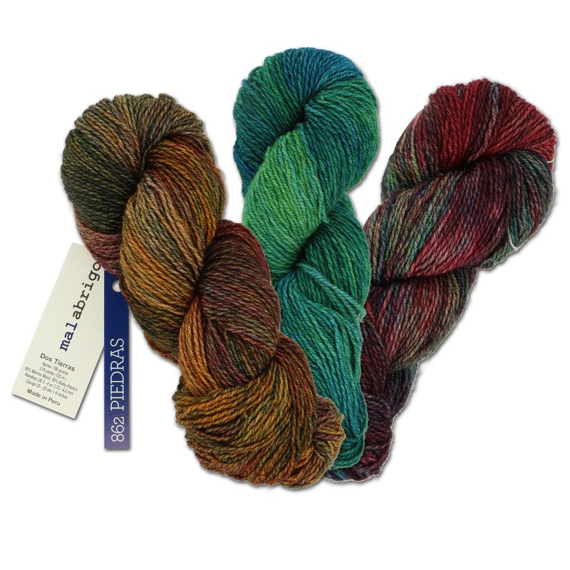 Malabrigo Dos Tierras – merino s baby alpakou 100g 193m