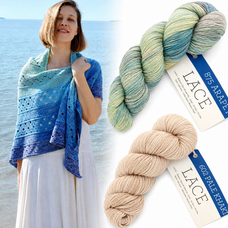 Malabrigo Lace – jemná krajková merino příze 50g 430m