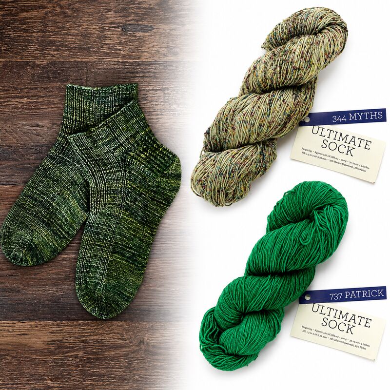 Malabrigo Ultimate Sock – odolná ponožková příze 385m 100g