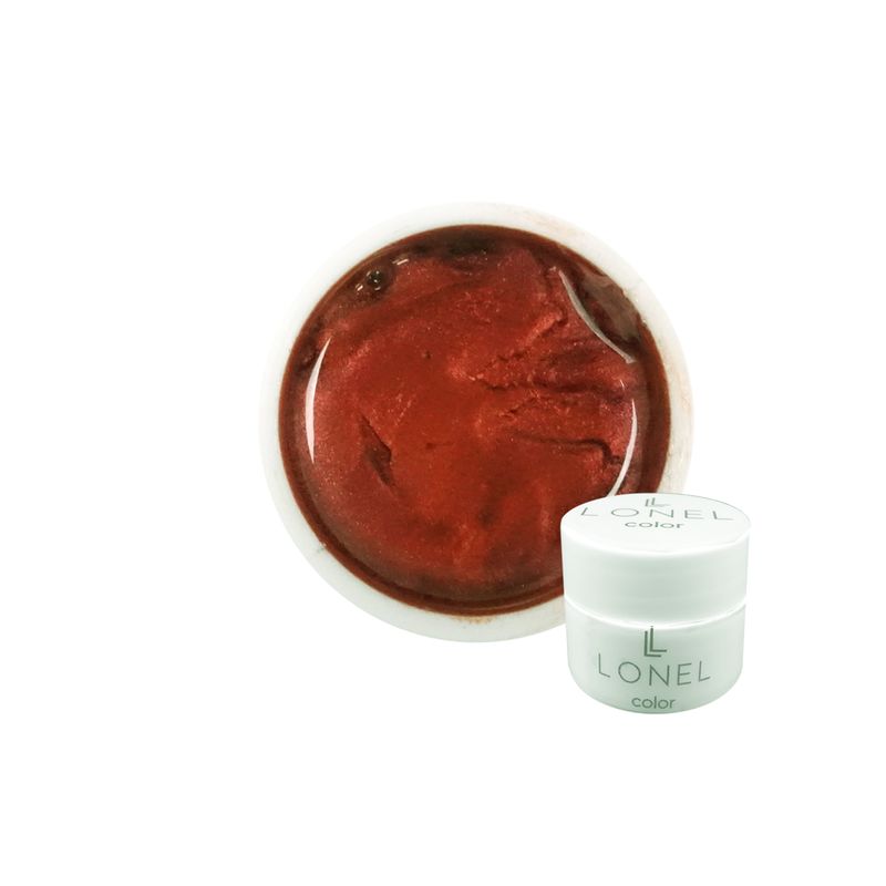 Měděný UV gel LONEL s perletí 011 5ml