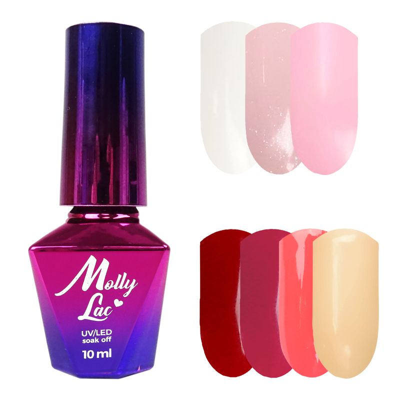 Molly Lac Hybrid Lacquer 10 ml - různé barvy